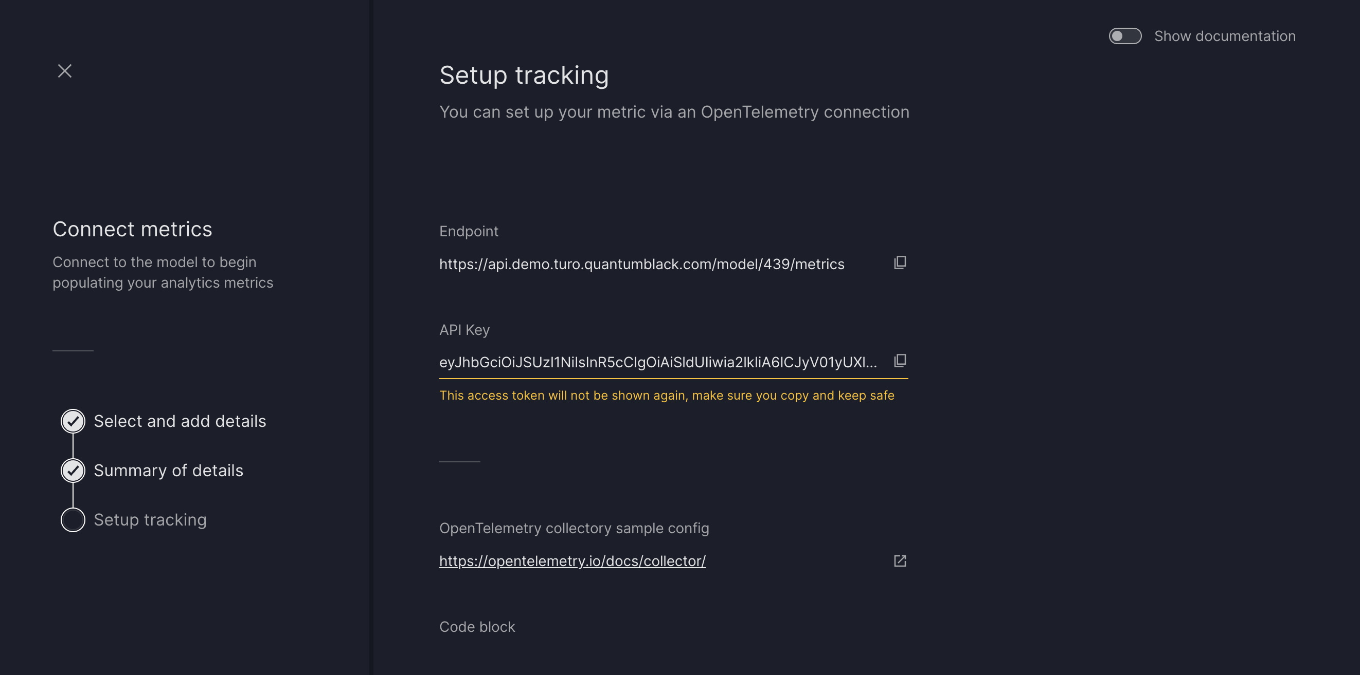 Opentelemetry success